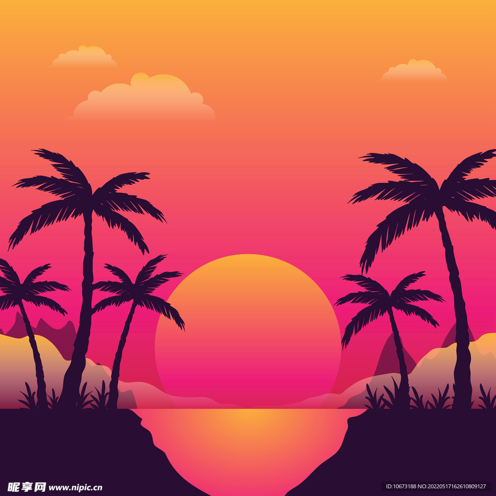 日出日落