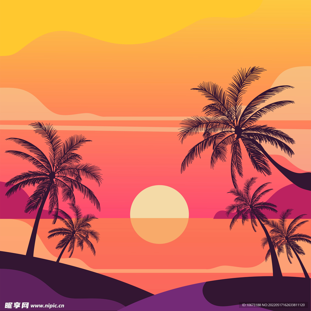 日出日落