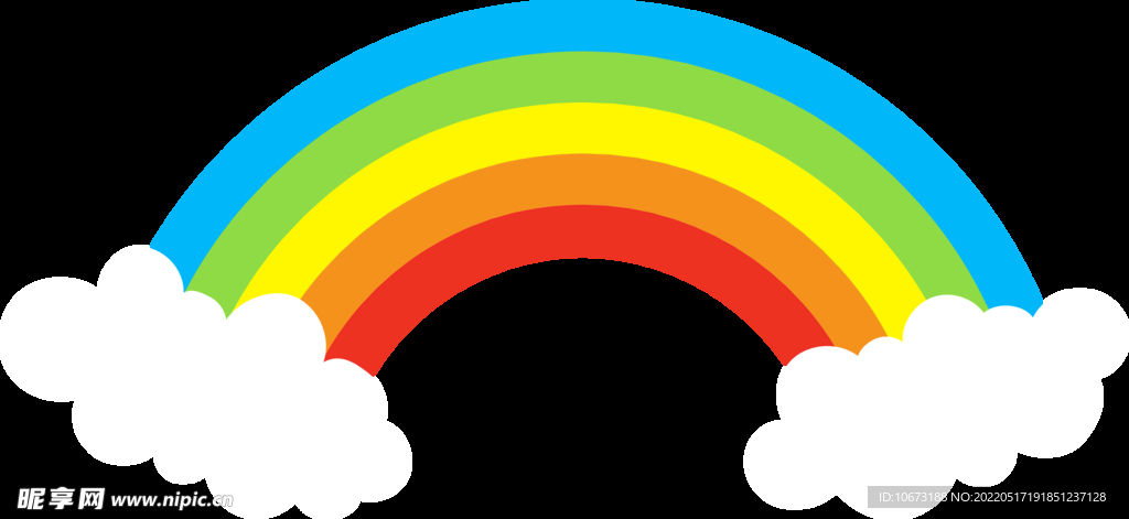 彩虹图案