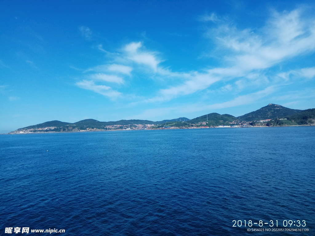 长岛的天很蓝