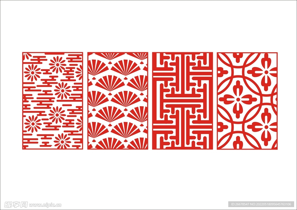 中国风传统花纹