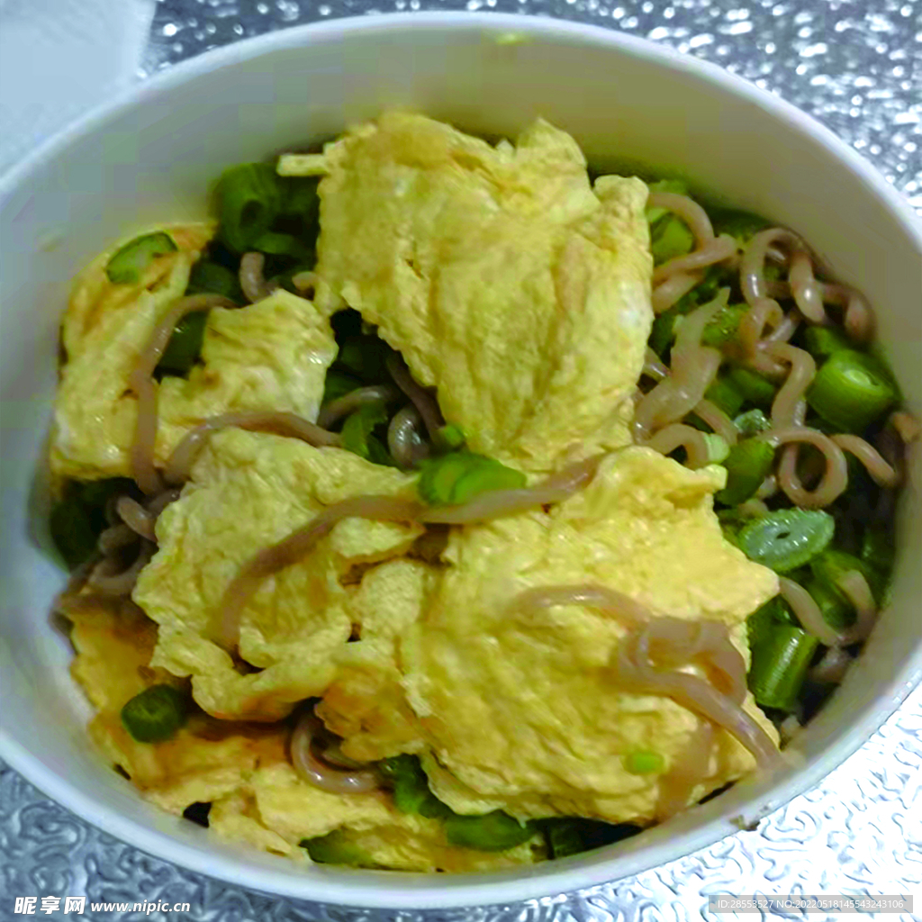 豆角鸡蛋面