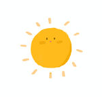 太阳卡通素材