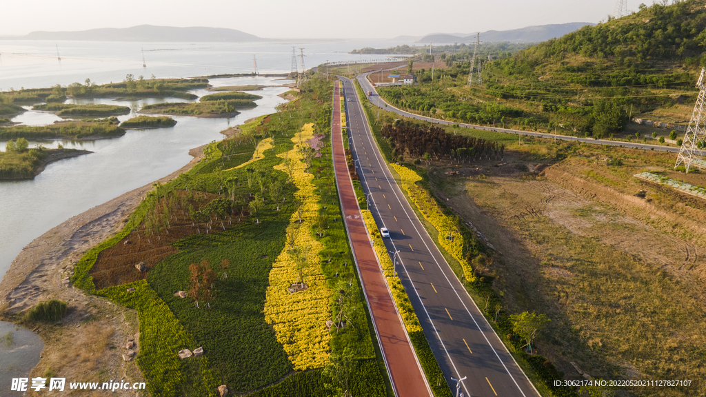 东平县 东平湖环湖公路