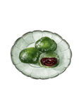 青团手绘素材