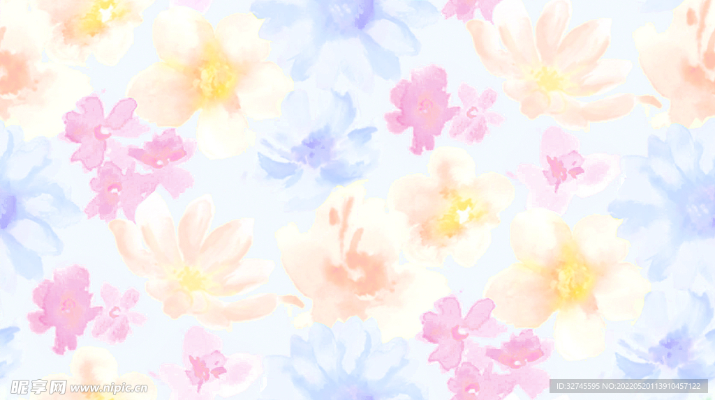 手绘花
