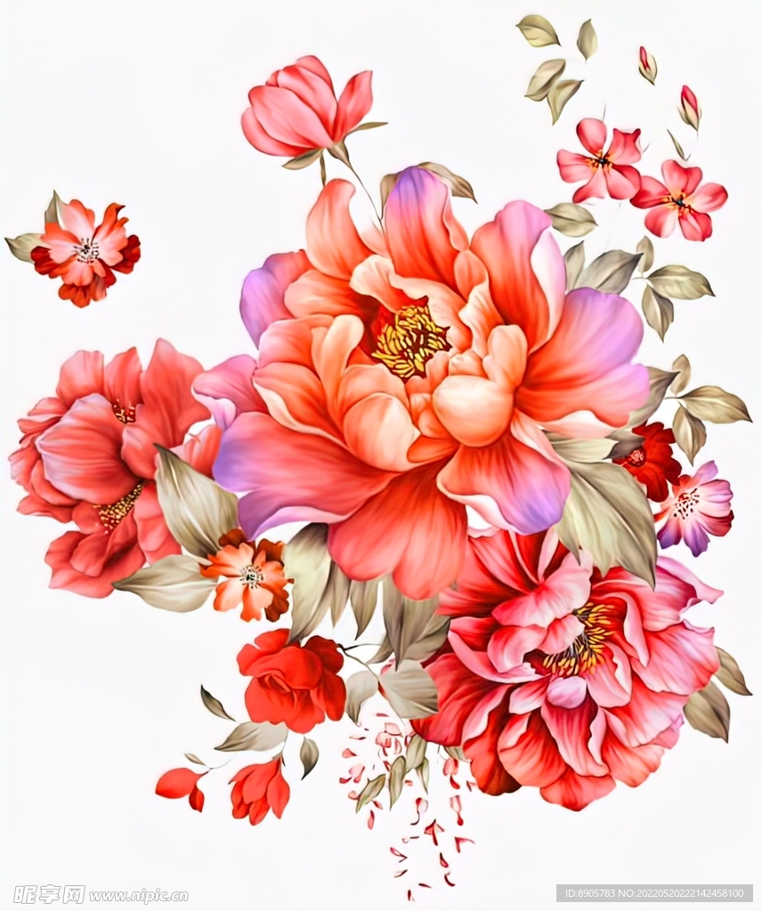 手绘花
