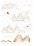 新中式山纹