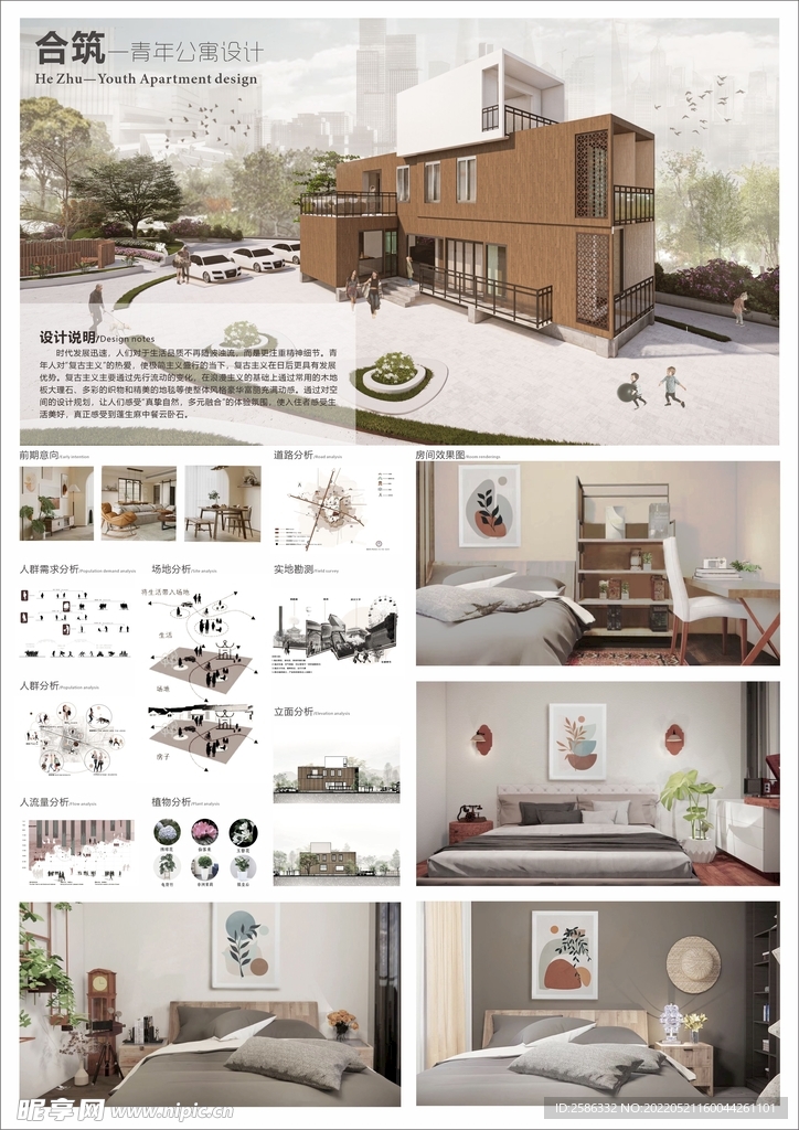 景观毕业作品展板