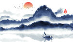 山水画  
