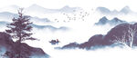 山水画    