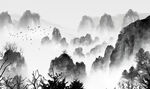 山水画    