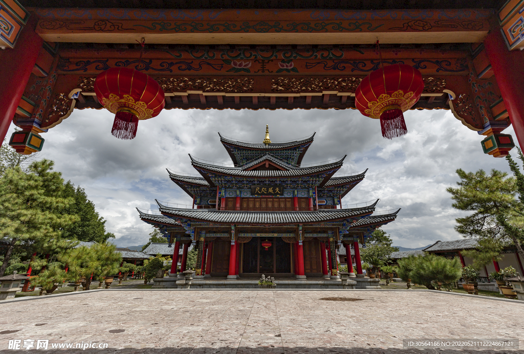 户外复古建筑