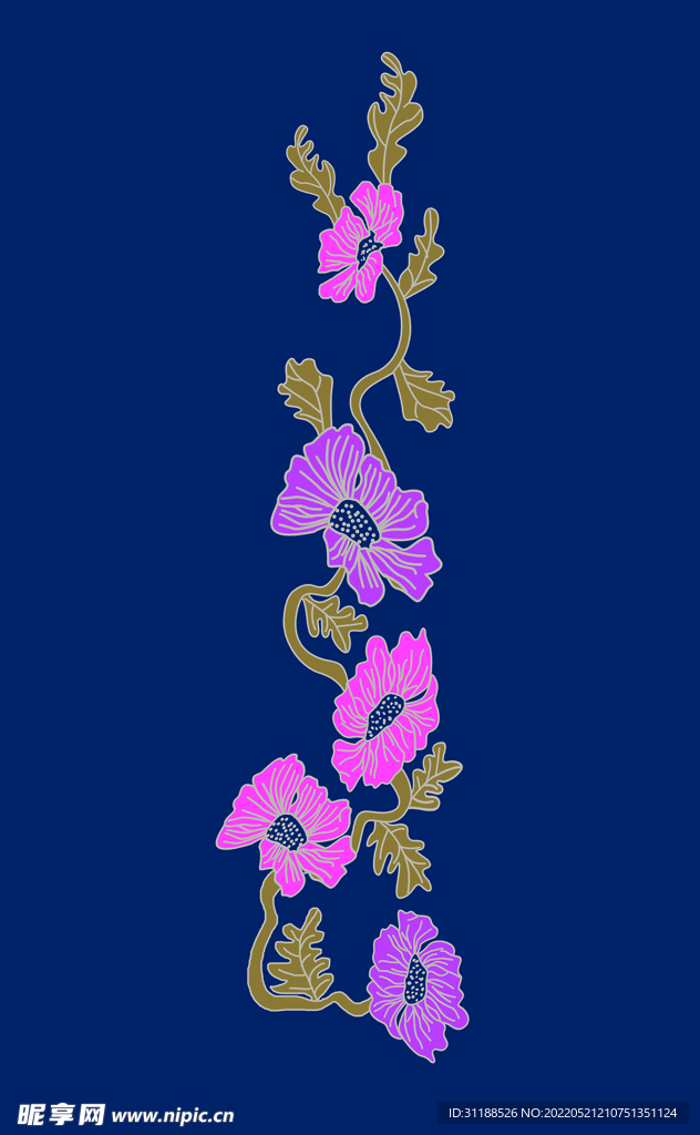 手绘花