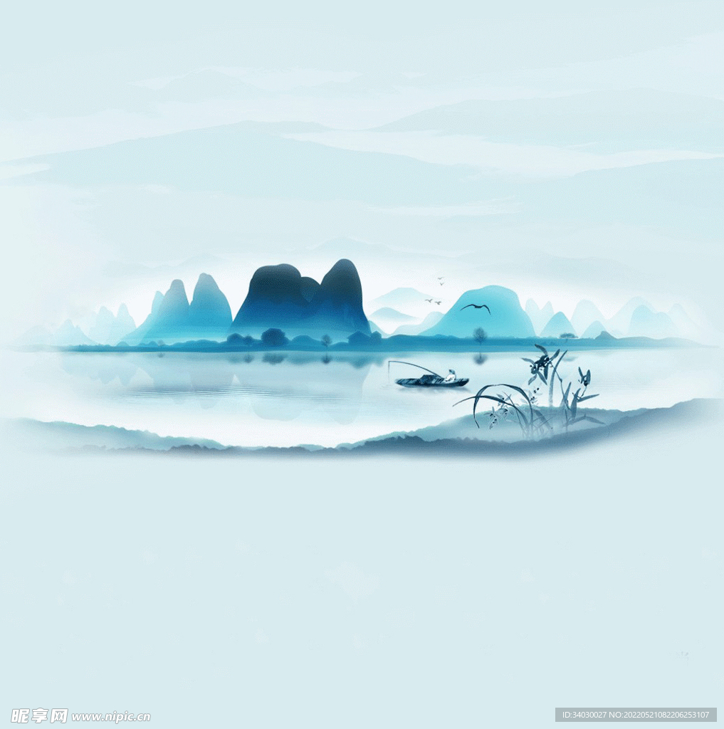 意境山水画