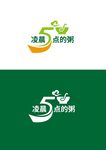 粥铺标识设计
