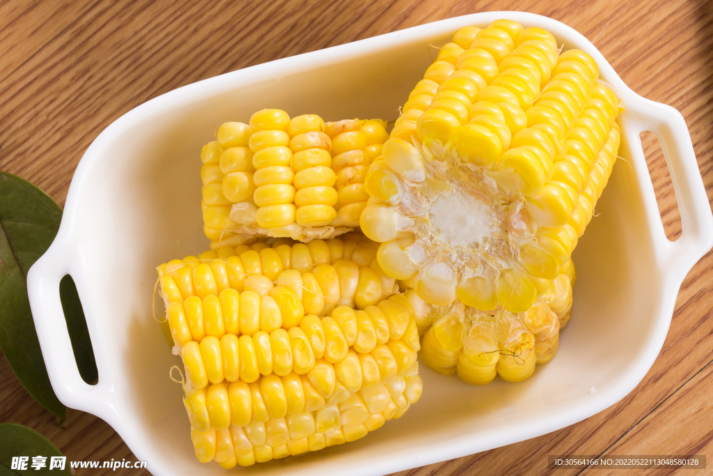 切片玉米美食食材