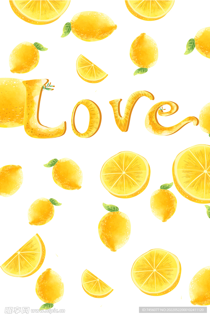 柠檬love水彩挂画装饰画