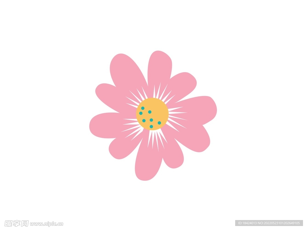 矢量花