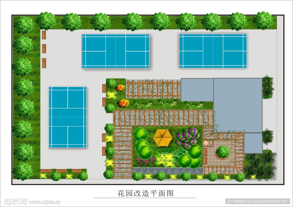 平面效果图