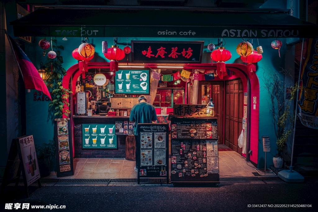 夜晚