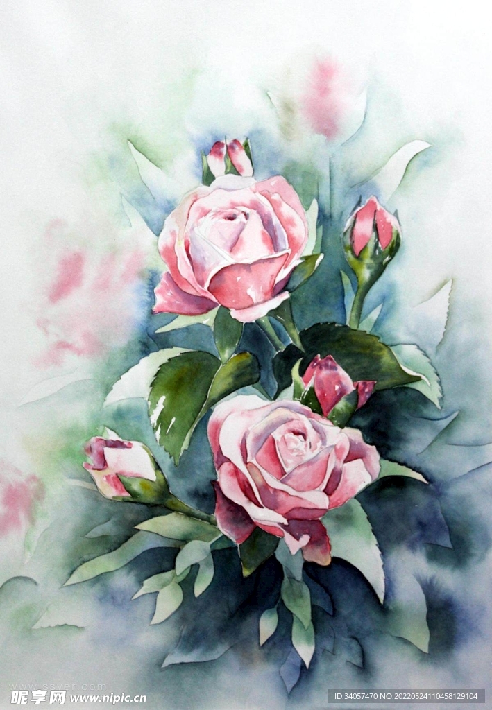 鲜艳的花