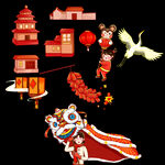 喜庆素材
