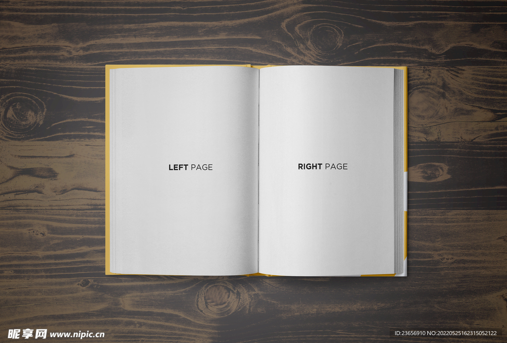 高端商务胶装书籍书套样机 