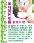 采耳养生海报素材