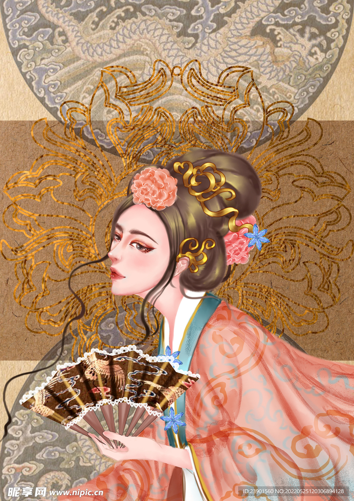 古风国潮美女