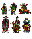 手绘佛像中国传统神仙图