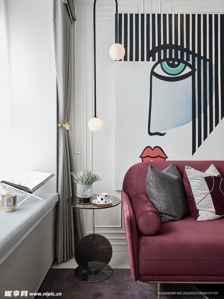 轻奢风格家装实景图