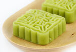 冰爽绿豆糕  