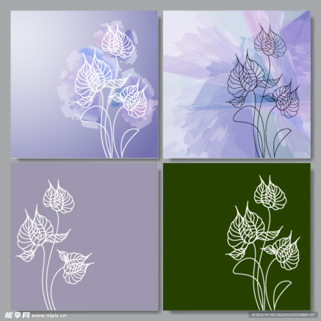 欧式花纹