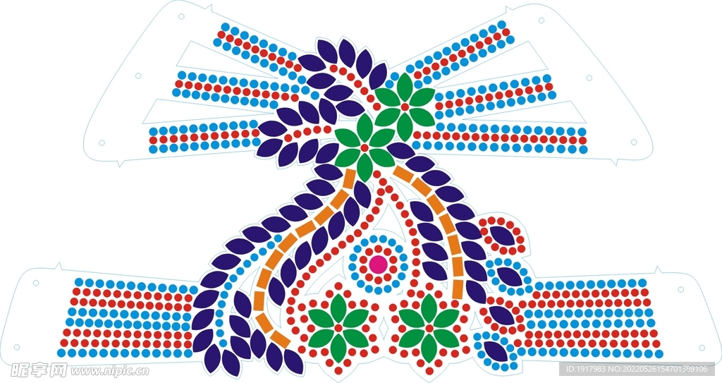 烫钻 花边 花纹 底纹 画图图