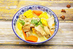 玉米炖排骨特写