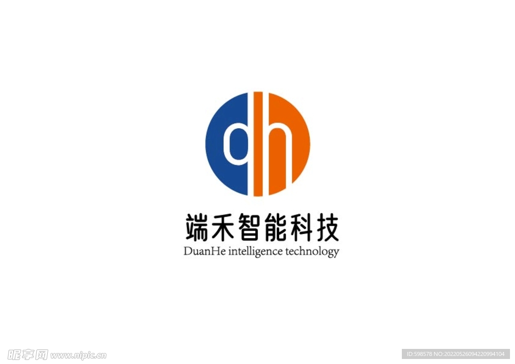 科技感智能科技logo标识