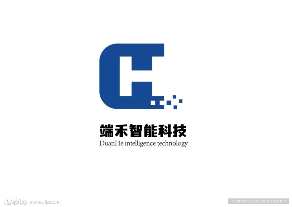 科技logo 智能科技标志设计