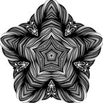 欧式花纹