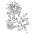 欧式花纹