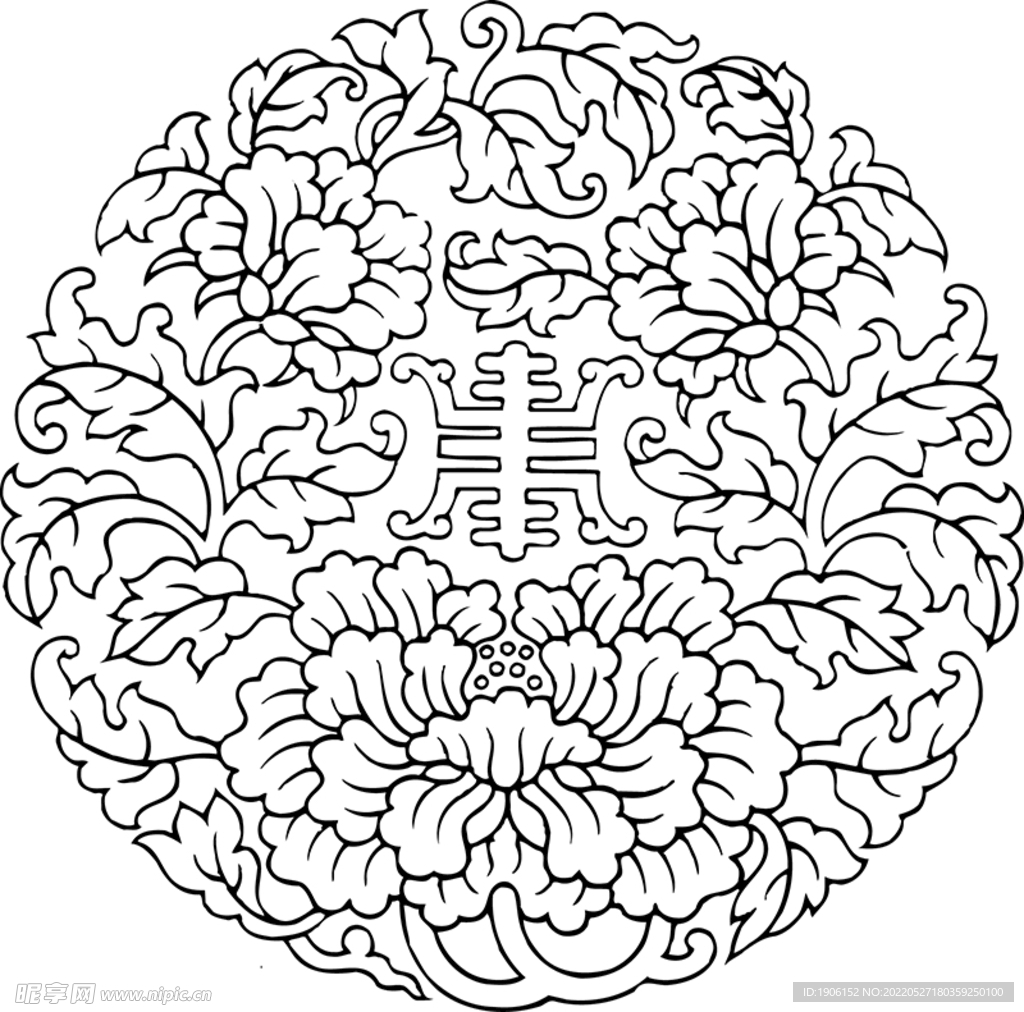 古典花纹