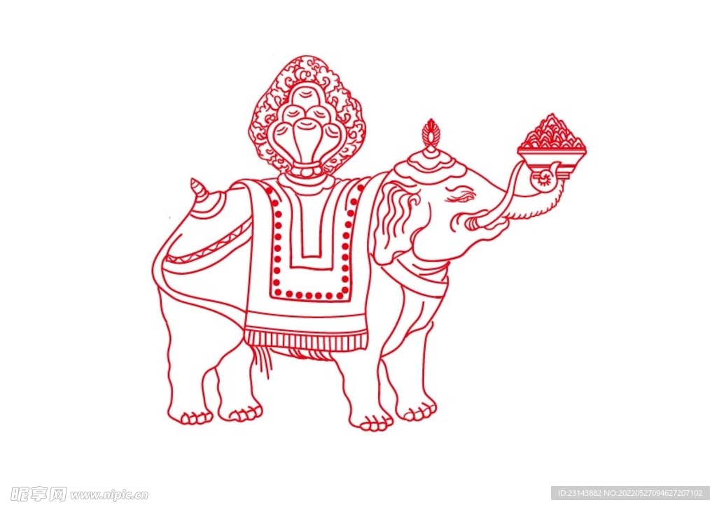 藏式大象