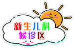 异形手举牌 