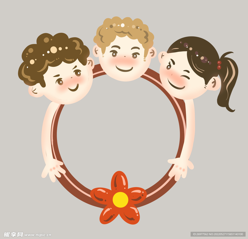  卡通儿童边框