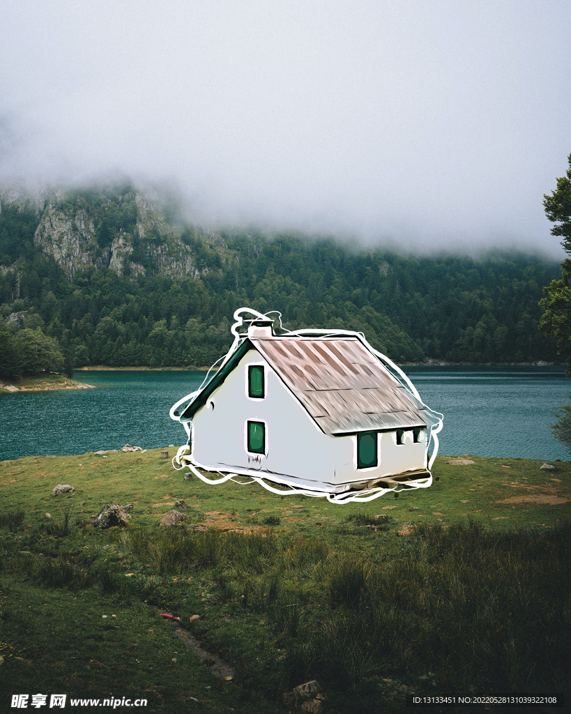 水边小屋