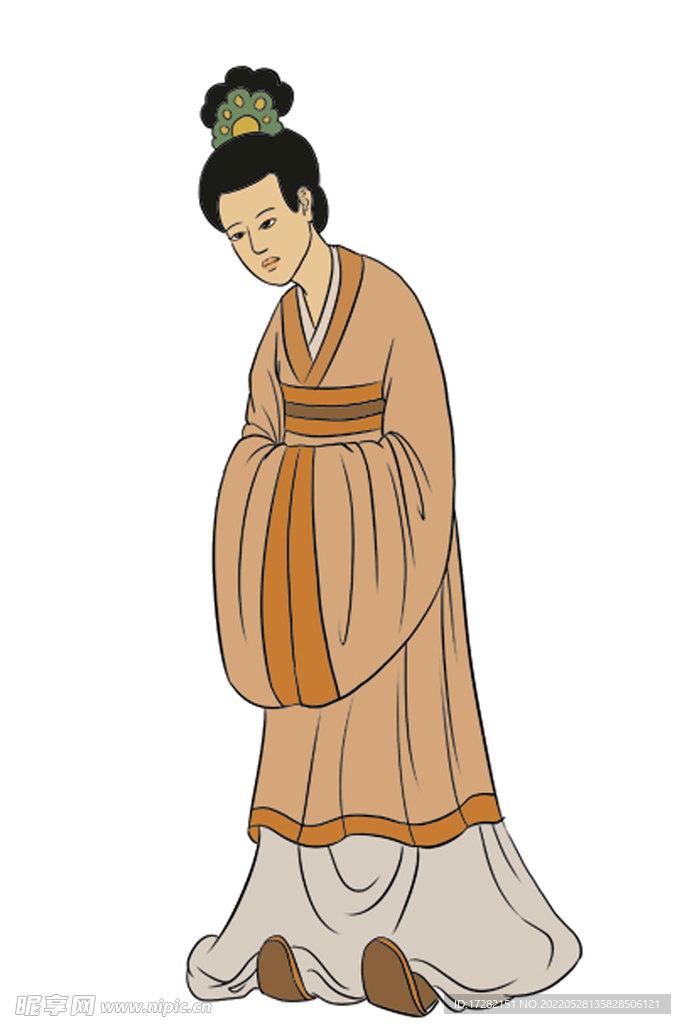 古人  女人