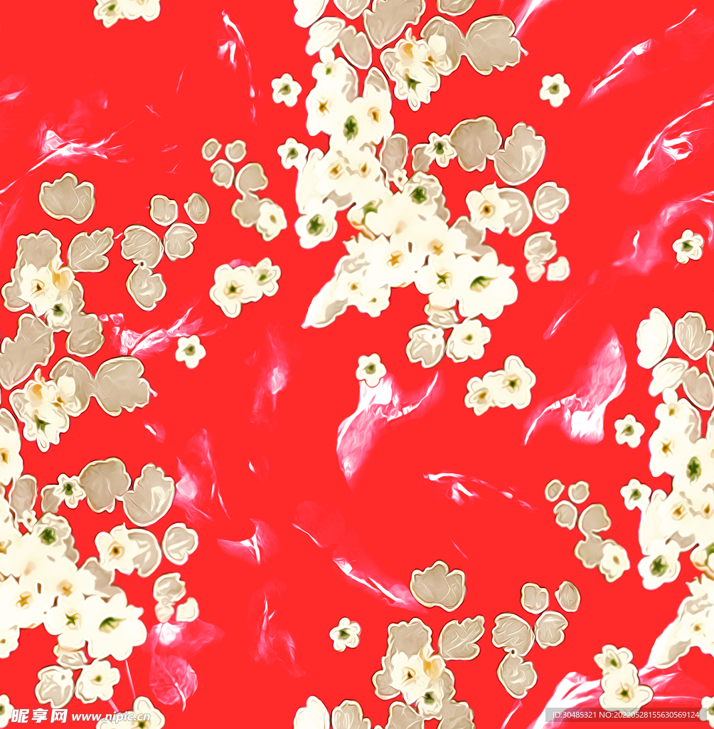 复古花
