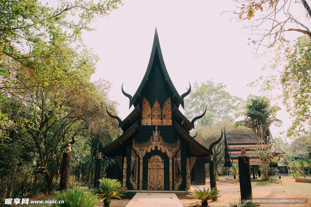 户外复古建筑
