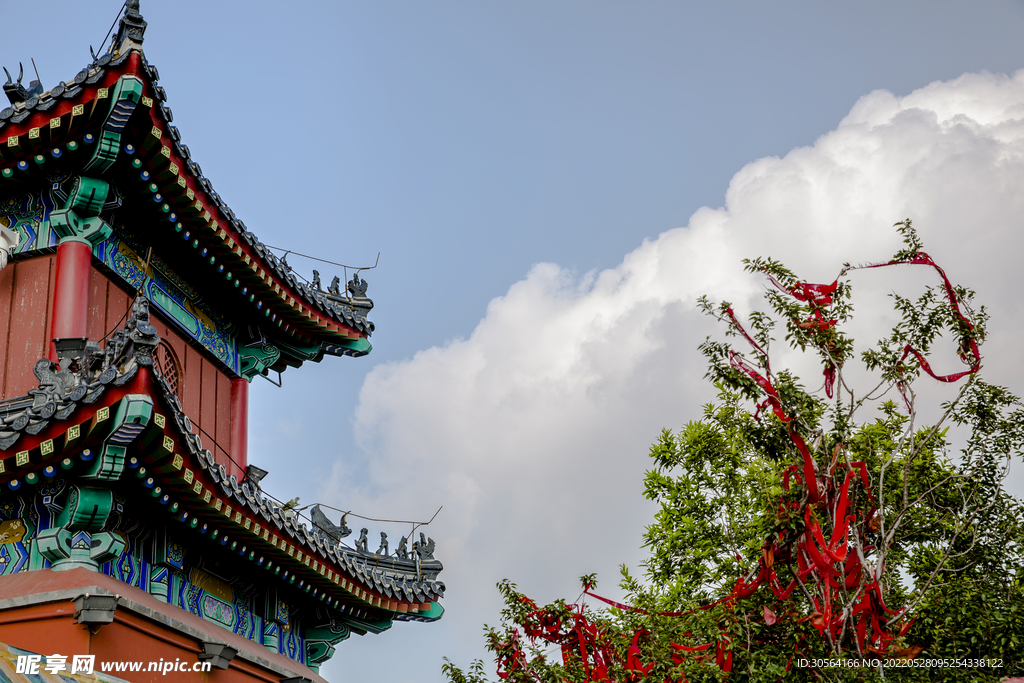 户外复古建筑
