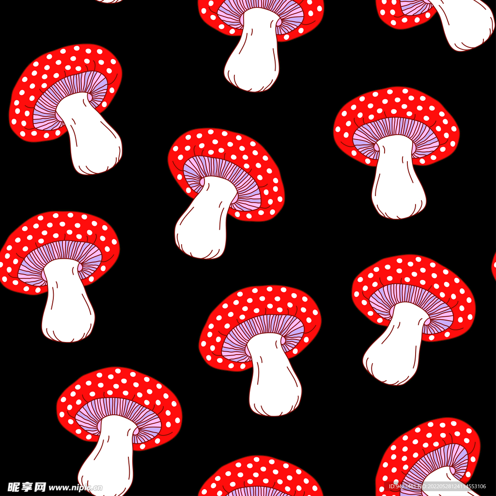 蘑菇插画